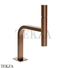 Gessi Incastri Смеситель для раковины, с донным клапаном 75251-708, Copper Br. PVD