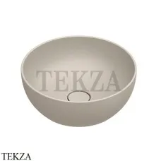 Catalano Green Раковина круглая накладная, без перелива 0423400029, Sabbia Satinato