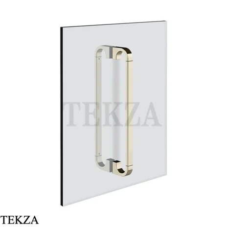 Gessi Perle Полотенцедержатель для крепления на стекло, 20 см 74630-720, никель глянец
