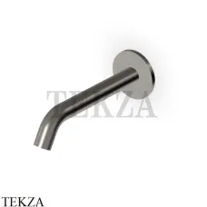Zucchetti Pan Излив для ванны настенный 16 см Z92183.C51, brushed metal black