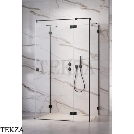 Radaway Essenza Pro KDJ+S Душевая дверь 100 см, левая, 10097310-54-01L, черный матовый
