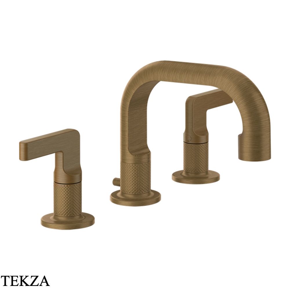 Gessi INCISO Смеситель для раковины, с донным клапаном 58011-713, Antique Brass