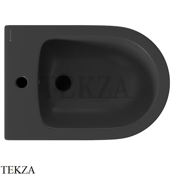 Aqueduto CONE Биде подвесное, 1 отверстие под смеситель CON0340 Черный матовый