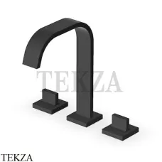 Zucchetti Aguablu Смеситель для раковины, с донным клапаном ZA5416.P81, brushed total black PVD