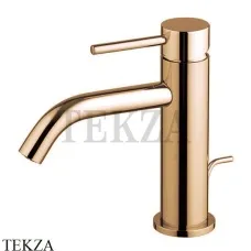 FIMA Carlo Frattini Spillo UP Смеситель для раковины, с донным клапаном F3031XSZL, Amber Bronza