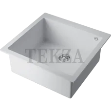 Omoikiri Bosen 57A Кухонная мойка Artceramic прямоугольная 4993820 белый