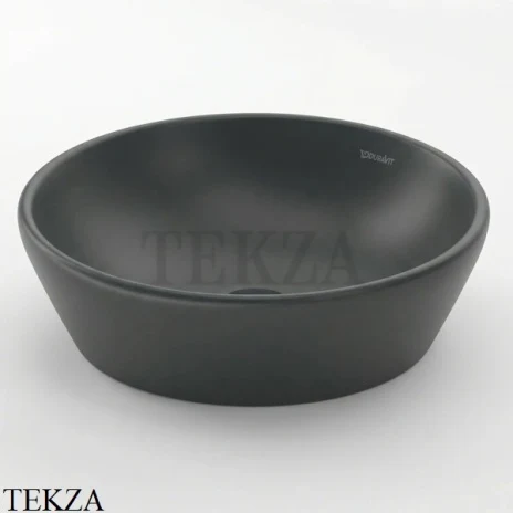 Duravit D-Neo Раковина накладная круглая, 40 без перелива 2371401370, антрацит матовый