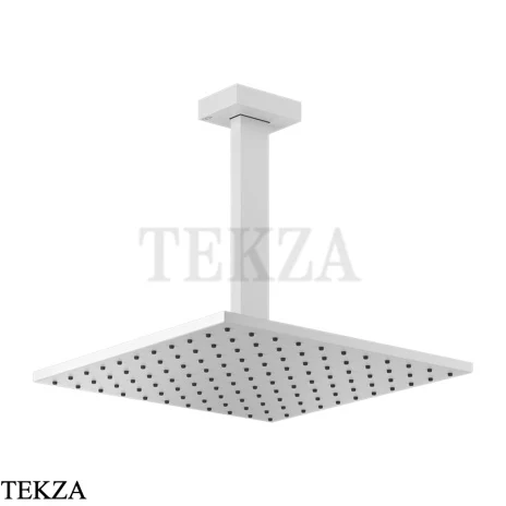 Gessi Rettangolo shower Верхний душ с потолочным кронштейном 15186-279, White CN