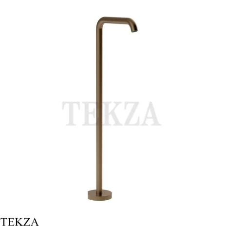 Gessi 316 BATH Излив для ванны напольный 54195-761, Coffee Bronze Brushed PVD
