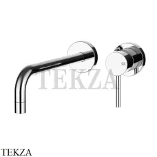 Gessi Emporio Via Tortona Смеситель для раковины однорычажный 20-22, внешняя часть 44825-031, хром глянец