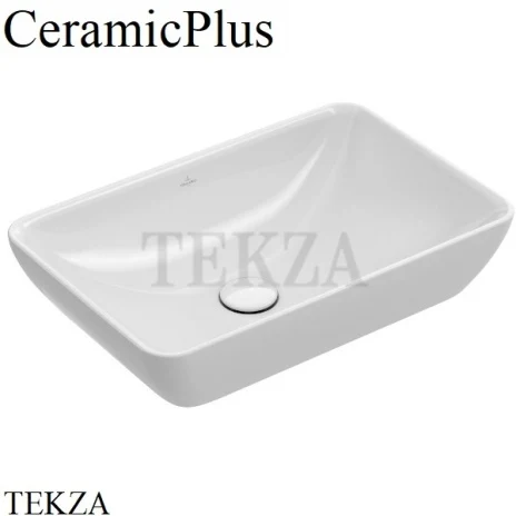 Villeroy & Boch Venticello Раковина накладная, с переливом 411355R1, белый глянец CeramicPlus