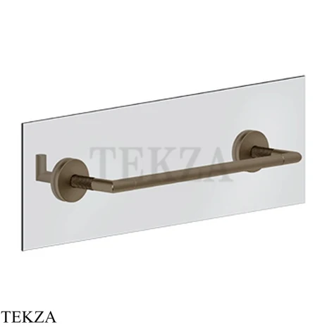 Gessi ANELLO Полотенцедержатель для крепления на стекло, 30 см 63824-761, Coffee Bronze Br. PVD