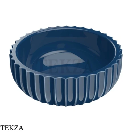 Flaminia Settecento чаша для мелочей 15,2×15,2×6 см, синий Topazio глянец