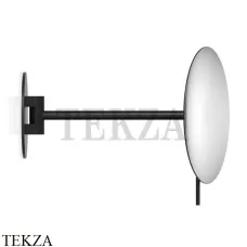 Decor Walther Round SPT 72 Косметическое зеркало, 5х увеличение, черный матовый