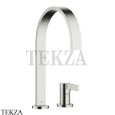 Dornbracht MEM Смеситель для кухни с отдельными розетками 32815682-06, платина матовая