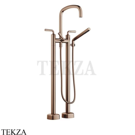 Dornbracht COYA Смеситель для ванны напольный, внешняя часть 25943414-42, Brushed Bronze (PVD)