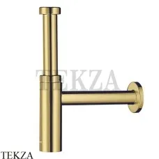 Hansgrohe Flowstar S Сифон бутылочный для раковины 52105990, золото глянец