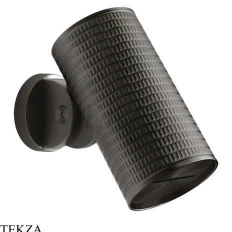Gessi 316 SPOTWATER MECCANICA Душевая головка настенного крепления, водопад 57227-707, Black Metal Brushed PVD