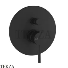 Gessi Emporio Via Tortona Смеситель для душа на 2 потока, внешняя часть 18779-299, Black XL Gessi Emporio Via Tortona Смеситель для душа на 2 потока, внешняя часть 18779-299, Black XL