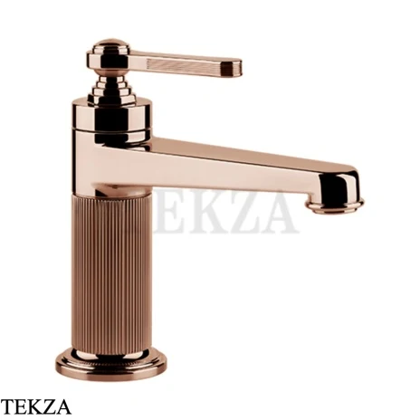 Gessi VENTI20 Смеситель для раковины, без донного клапана 65002-030, Copper PVD