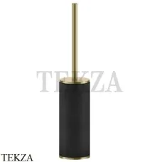 Gessi Inciso-Origini-Venti20 accessories Туалетный ершик напольный, черный 58544-727, Brushed Brass
