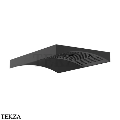 Gessi Haute Culture Shower Верхняя регулируемая лейка с настенным держателем 57506-299, черный матовый