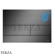 TECE Square II Панель смыва для унитаза без отпечатков 9240846, черный хром сатин TECE Square II Панель смыва для унитаза без отпечатков 9240846, черный хром сатин