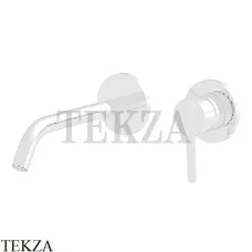 FIMA Carlo Frattini SNAP Смеситель для раковины 150, внешняя часть F3121WX8BS, белый матовый