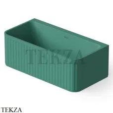 Dea Design Stripes Ванна отдельностоящая пристенная 160x80 Solid Surface DD8805 1600 10, Green №10