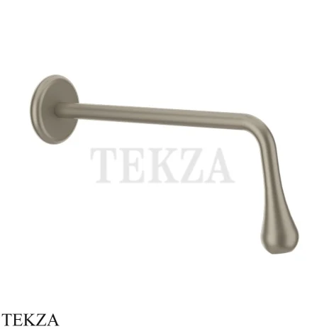 Gessi Goccia Излив для раковины настенный, длинный 33719-149, Finox Br. Nickel