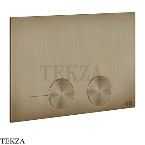Gessi Total look Клавиша смыва для инсталляции TECE, TeceProfil, TeceBox, 54617-791, Deep Bronze Brushed PVD