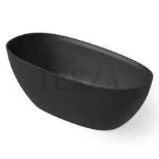Dea Design Edge Ванна отдельностоящая овальная 160x76 Solid Surface DD8928 1600 16, Black №16