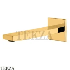 FIMA Carlo Frattini FIT Излив для настенного монтажа, F2424OR, золото глянец