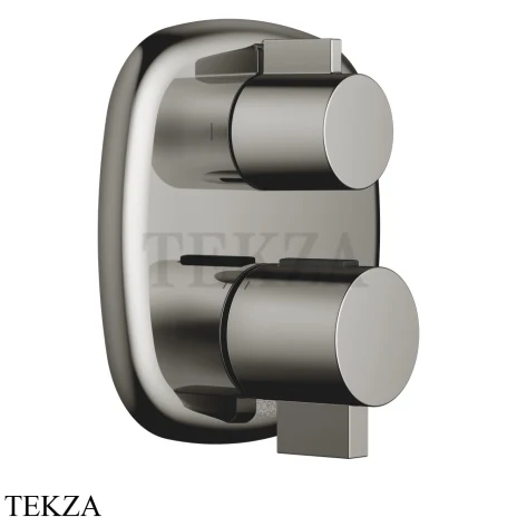 Dornbracht COYA Термостат для душа 2 потока, внешняя часть 36426404-19, Dark Chrome