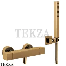 FIMA Carlo Frattini FIT Термостат настенный, с гарнитуром, F4245ZS, Brushed Amber Bronze FIMA Carlo Frattini FIT Термостат настенный, с гарнитуром, F4245ZS, Brushed Amber Bronze