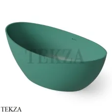 Dea Design Elegant Ванна отдельностоящая овальная 160x80 Solid Surface DD8643 1600 10, Green №10