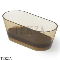 Dea Design Shadow Ванна отдельностоящая овальная 160x70 Glasstech DD8606 1600 R6, Classic Green R6