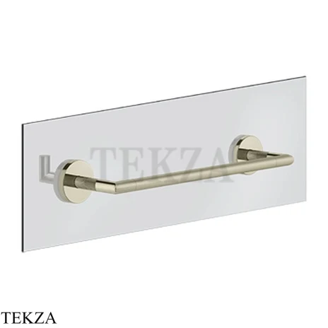 Gessi ANELLO Полотенцедержатель для крепления на стекло, 30 см 63824-720, Nickel PVD
