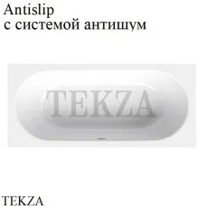 BETTE BetteStarlet Ванна прямоугольная из стали 2590-000 AS, антишум, Антислип Sense, белый глянец