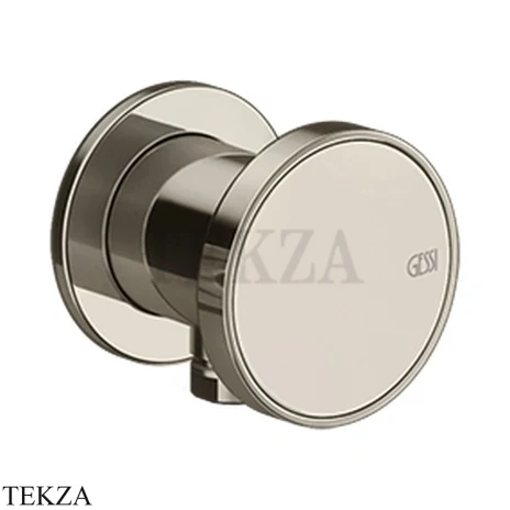 Gessi Origini NEUTRAL Вывод воды для душевой лейки 66169-720, Nickel PVD