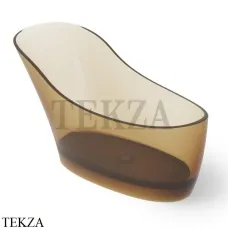 Dea Design Elegant Ванна отдельностоящая овальная 169x75 Glasstech DD8613 1690 R6, Classic Green R6