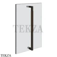 Gessi Shower G Rigato Ручка-держатель на стекло 45 см 67525-187, Aged Bronze
