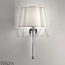 Devon&Devon CRYSTAL Светильник лампа настенный с абажуром DECRYSTALCR, хром глянец Devon&Devon CRYSTAL Светильник лампа настенный с абажуром DECRYSTALCR, хром глянец