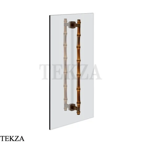 Gessi Jacqueline Полотенцедержатель для крепления на стекло, 60 см 77637-845, бронза Dark Brush