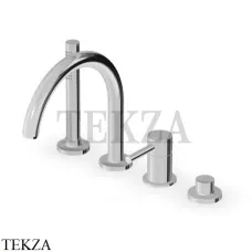 Zucchetti Pan Смеситель для ванны с гарнитуром ZP6502, хром глянец