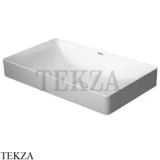Duravit DuraSquare Раковина врезная в столешницу, без перелива 2355600000, белый глянец Duravit DuraSquare Раковина врезная в столешницу, без перелива 2355600000, белый глянец