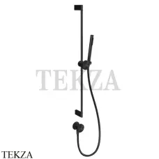 Gessi Origini ACCENT Штанга с лейкой, шланг и вывод воды 66142-299, Black XL