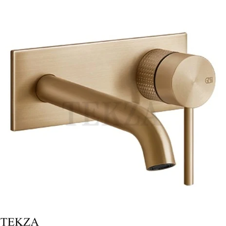 Gessi 316 CESELLO Смеситель для раковины, внешняя часть 54488-726, Warm Steel Brushed PVD