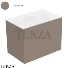 Keuco Edition 400 Тумба под керамический умывальник 31541370000, трюфель матовый