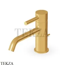 Zucchetti Pan Смеситель для раковины, с донным клапаном ZP6247.C41, brushed gold